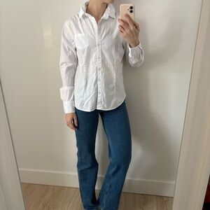 Women’s Fashion Nova White Long Sleeve Treat You Better Button Up